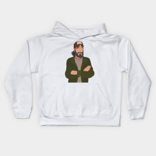 The Walking Dead Game Season 2 Kenny Fan Art Kids Hoodie